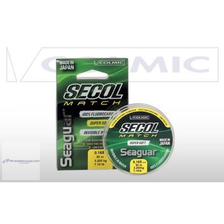 SEAGUAR SECOL MATCH FLUOROCARBON 50m 0.104mm