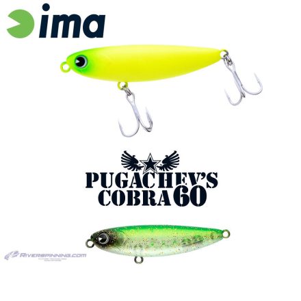 IMA PUGACHEVS COBRA 60 60mm 6gr 103 Lime Star Clear