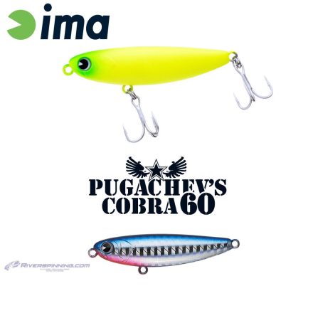 IMA PUGACHEVS COBRA 60 60mm 6gr 105 Blue Back Red Gill