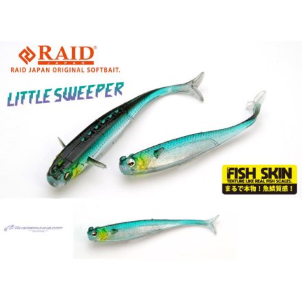 RAID LITTLE SWEEPER FISH SKIN 2.5" 6.3cm 082 Hustler