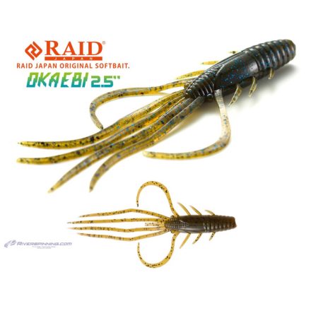 RAID OKA EBI 2.5" 6.3cm 001 Green Pumpkin Seed