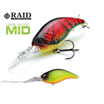 RAID LEVEL CRANK MID 59mm 10.5gr 013 Neon Back Chart