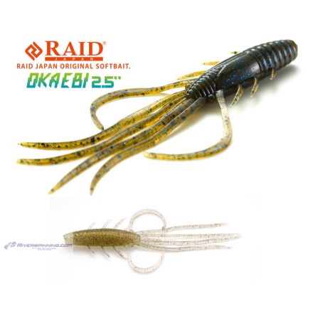 RAID OKA EBI 2.5" 6.3cm 040 Ghost Shrimp