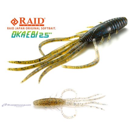 RAID OKA EBI 2.5" 6.3cm 046 Blue Sujiebi