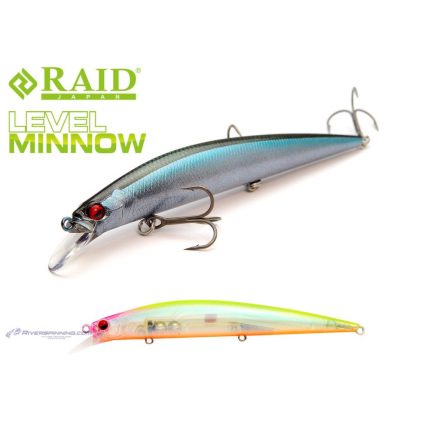 RAID LEVEL MINNOW 125mm 14gr 019 Clear Squash