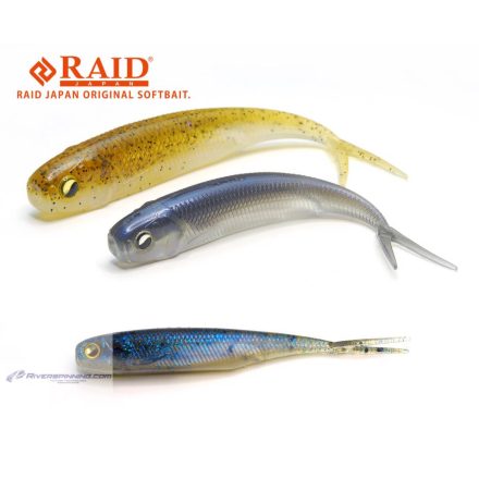 RAID FISH ROLLER 3" 8.9cm 042 Dark Cinnamon Shad