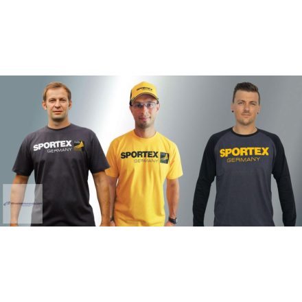 SPORTEX PÓLÓ T-SHIRT SARGA M