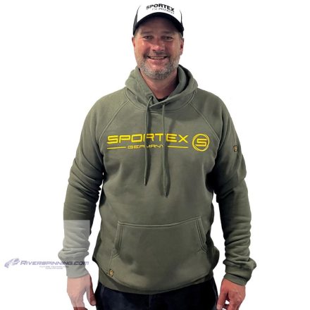 SPORTEX HOODIE OLIVE GREEN S