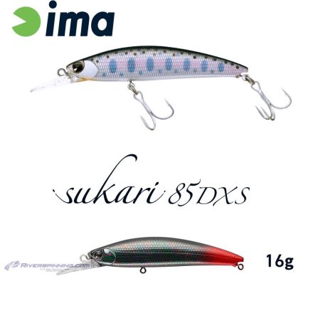 IMA SUKARI 85DXS 83mm 16gr 014 Titanium Black 2