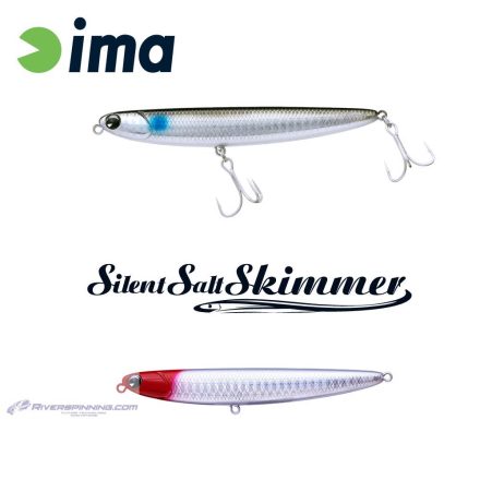 IMA SILENT SALT SKIMMER 110mm 13gr 101 Red Head