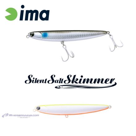 IMA SILENT SALT SKIMMER 110mm 13gr 102 Chart Back Pearl