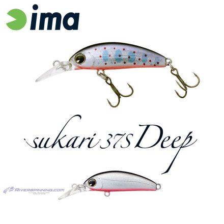 IMA SUKARI 37S DEEP 37mm 3gr 006 Silver Black