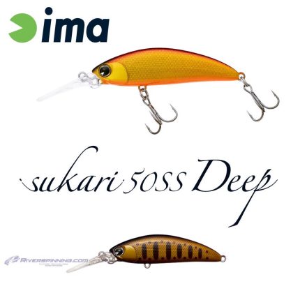 IMA SUKARI 50SS DEEP 50mm 5gr 125 Smoked Gold Blackberry