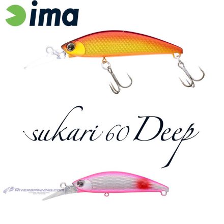 IMA SUKARI 60 DEEP 60mm 8gr 013 Red Spot Pink