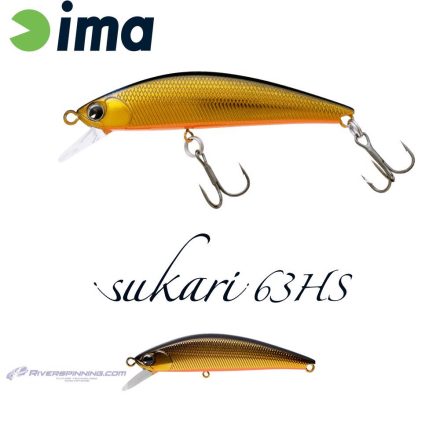 IMA SUKARI 63HS 63mm 8gr 002 Gold Black