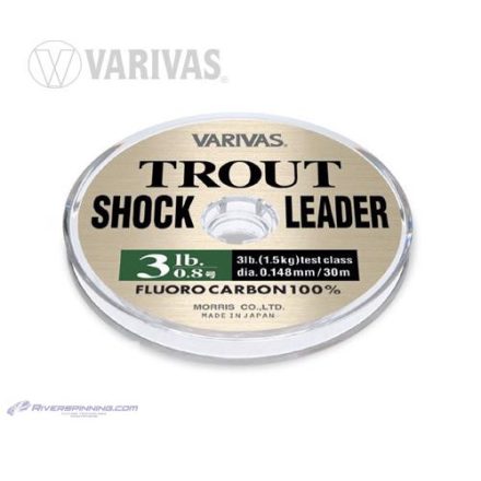 VARIVAS TROUT SHOCKLEADER FLUOROCARBON 30m 0.117mm 2lb