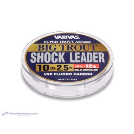 VARIVAS BIG TROUT SHOCKLEADER FLUOROCARBON VSP 30m 0.235mm 8lb