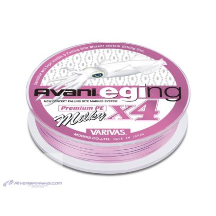 VARIVAS AVANI EGING PREMIUM PE X4 150m #0.6 10lbs Milky Pink