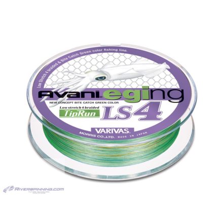 VARIVAS AVANI EGING LS4 PE TIP RUN 200m #0.4 8lbs Marking Fluo Green