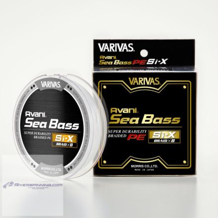 VARIVAS AVANI SEA BASS SI-X PE X8 150m #0.8 18lbs Premium White