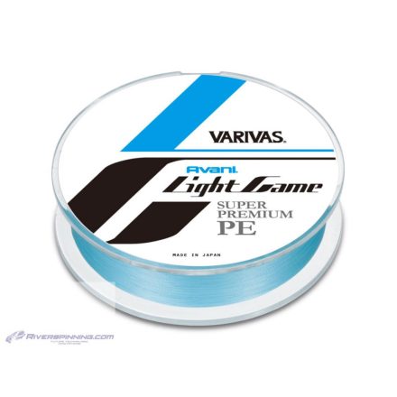 VARIVAS AVANI LIGHT GAME PREMIUM PE X4 100m #0.3 0.085mm 6.5lb Natural Blue