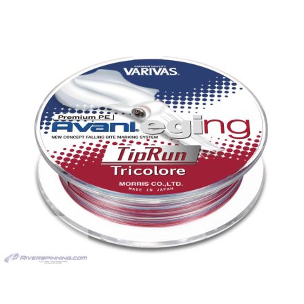 VARIVAS AVANI EGING TIP RUN PREMIUM PE 150m #0.4 0.104mm 8.0lb Tricolore