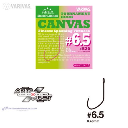 VARIVAS SUPER TROUT AREA TOURNAMENT CANVAS HOROG #6.5 Finesse Spooning Virtuoso