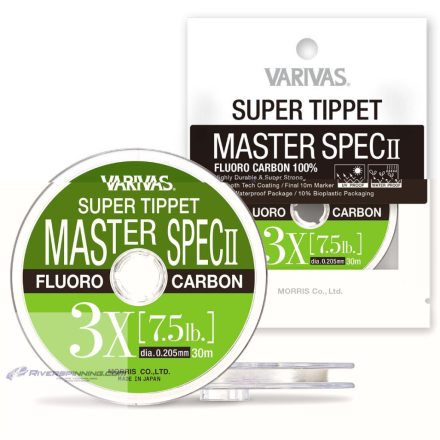 VARIVAS SUPER TIPPET MASTER SPEC ll FLUORO -2X 25m 0.330mm 19.5lb