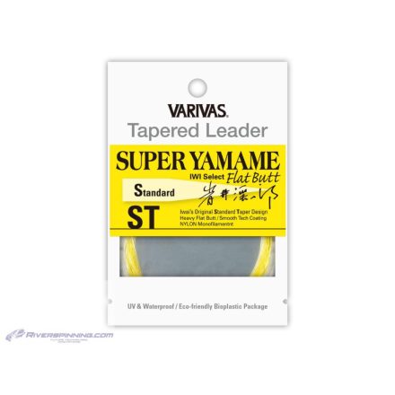 VARIVAS VÉKONYODÓ ELŐKE TAPERED LEADER SUPER YAMAME FLAT BUTT ST 15ft 4X Flash Yellow