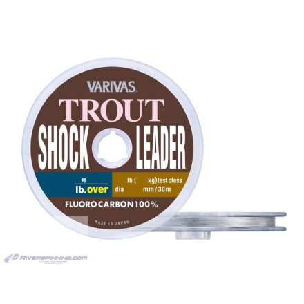 VARIVAS TROUT SHOCKLEADER FLUOROCARBON 30m 0.117mm 2lb