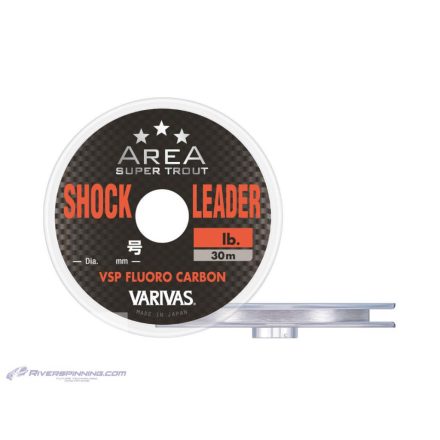 VARIVAS SUPER TROUT AREA VSP FLUOROCARBON SHOCKLEADER 30m 0.104mm 2lb