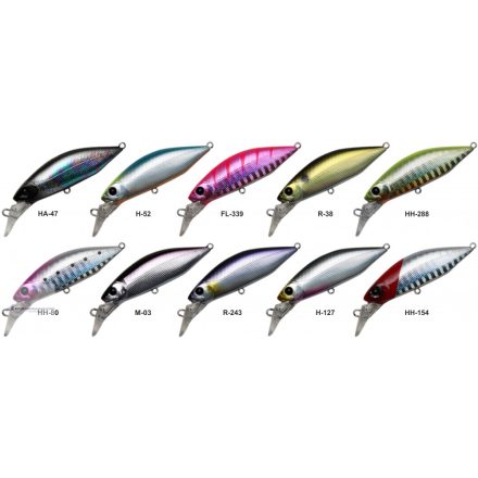 HEARTY RISE WOBBLER VALLEY HUNTER HUMP MINNOW 55S R-38