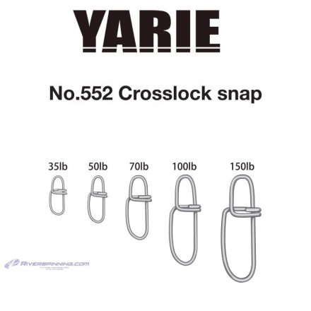 KAPOCS YARIE 552 CROSSLOCK SNAP 35LB