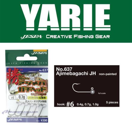 JIG FEJ YARIE 637 AJIMEBA GACHI 6 0.4gr