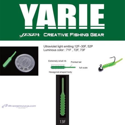 YARIE AMIBAITS 691 0.9 2.3cm 13F Clear Green