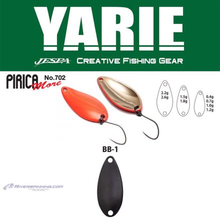 YARIE 702 PIRICA MORE 1.0gr BB1 Black