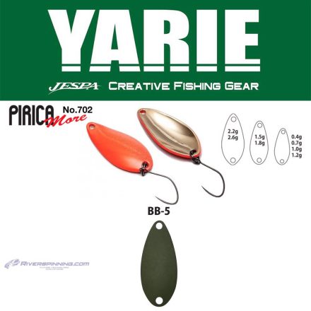 YARIE 702 PIRICA MORE 1.0gr BB5 Olive