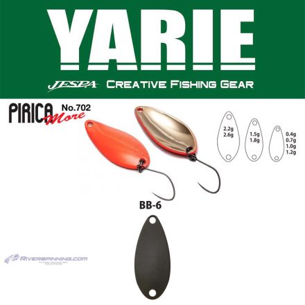 YARIE 702 PIRICA MORE 1.0gr BB6 Dark Olive