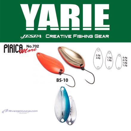 YARIE 702 PIRICA MORE 1.0gr BS10 Blue/Silver