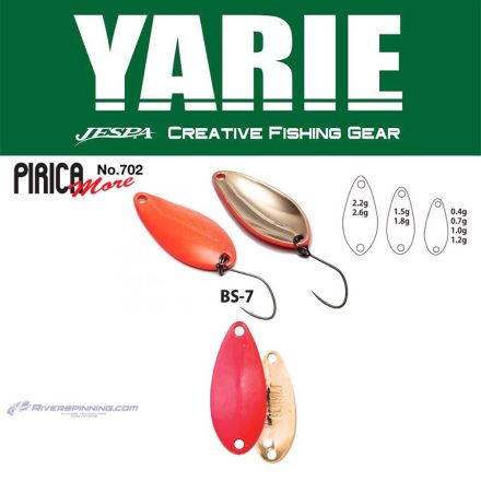 YARIE 702 PIRICA MORE 1.5gr BS-7 Candy Pink