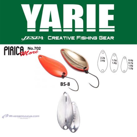 YARIE 702 PIRICA MORE 1.5gr BS-8 Silver