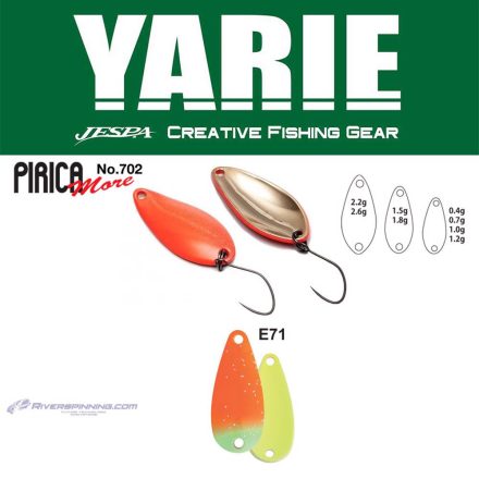 YARIE 702 PIRICA MORE 1.5gr E71 AG Carrot