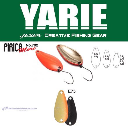 YARIE 702 PIRICA MORE 1.5gr E75 Orange Peel