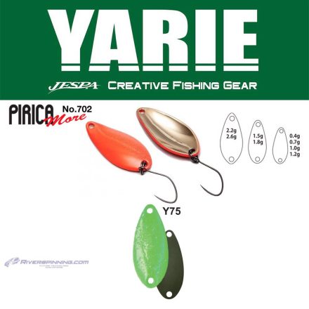 YARIE 702 PIRICA MORE 1.5gr Y75 Green Hololumelume