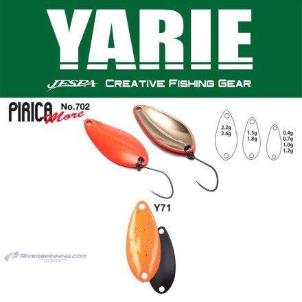 YARIE 702 PIRICA MORE 1.8gr Y71 Orange