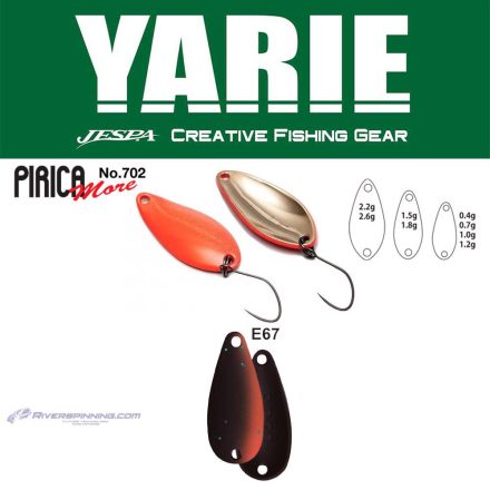 YARIE 702 PIRICA MORE 2.2gr E67 Winner Brown