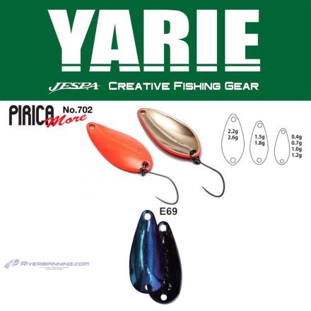 YARIE 702 PIRICA MORE 2.2gr E69 Fire Blue