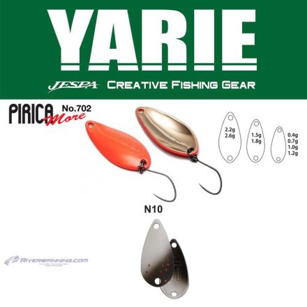 YARIE 702 PIRICA MORE 2.2gr N10 Black Slash