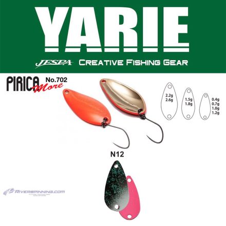 YARIE 702 PIRICA MORE 2.2gr N12 Slash Pink