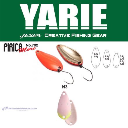 YARIE 702 PIRICA MORE 2.2gr N3 Light Pink Glow